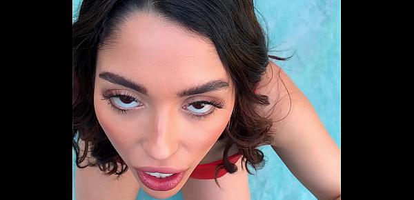  Latina Babe VANESSA SKY the Lucky Slut gets Fucked in Public
